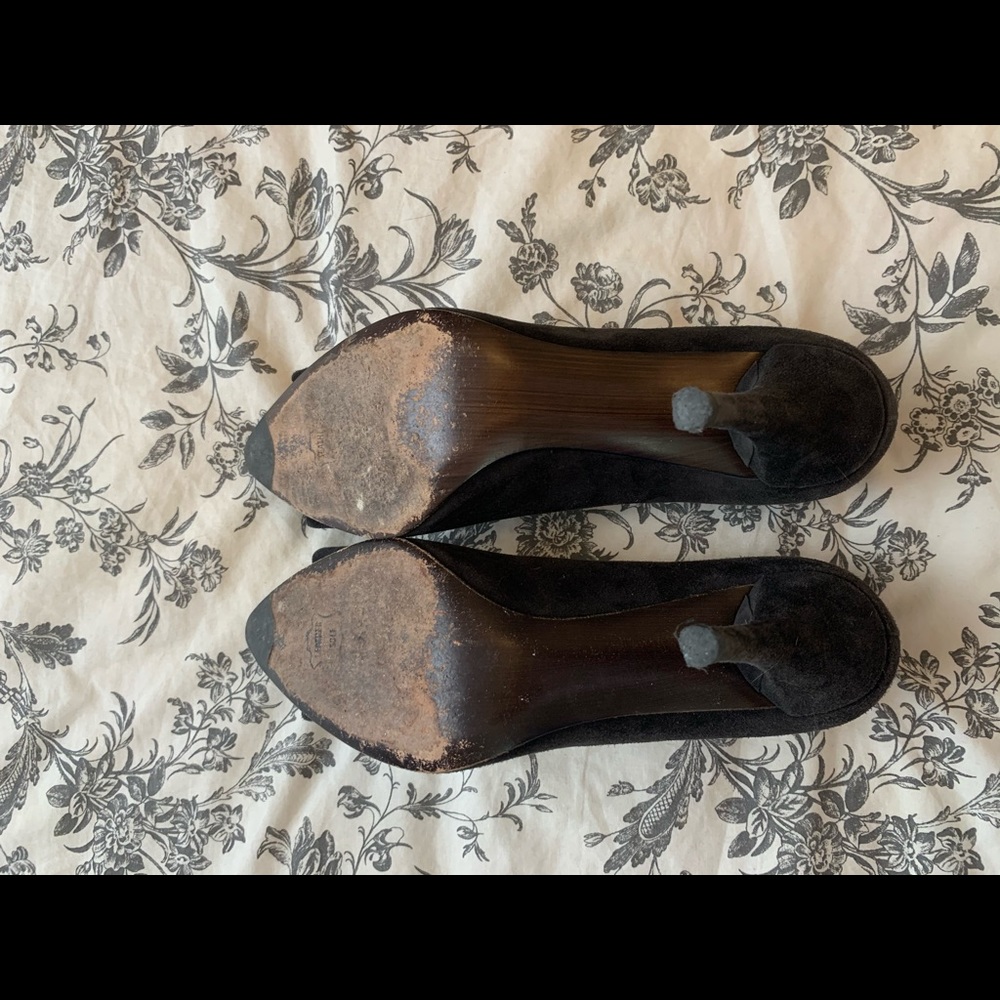 Stuart Weitzman Black Bow Heel - image 3